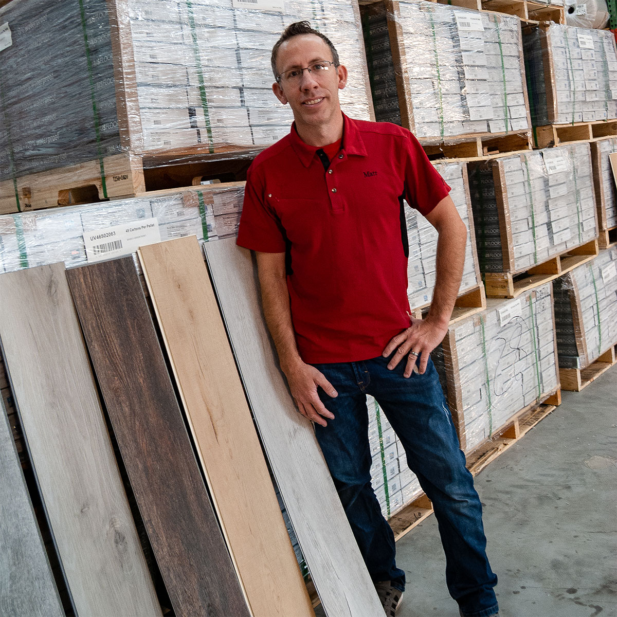 Matt The Carpet Guy Carpet Showroom and COREtec Flooring Store in Ocean City and Ocean Pines MD